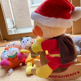 あんぱんまん 仲間たち ぬいぐるみの画像