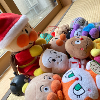 あんぱんまん 仲間たち ぬいぐるみの画像