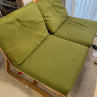 値下げしました【無印良品】ソファ（リビングでもダイニングでも 