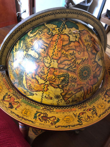 家具　アンティーク　地球儀　骨董　珍品　海賊　インテリア