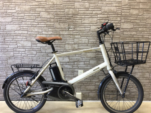 東京23区配達無料　新基準 Panasonic パナソニック Little Bee 純正新品バッテリー6.6Ah リチウム 電動自転車☆中古☆パナ20インチ