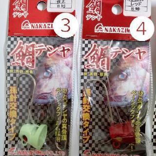 【終了】新品・未使用　鯛　アコウ　一つテンヤ　８個の画像