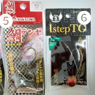 【終了】新品・未使用　鯛　アコウ　一つテンヤ　８個の画像