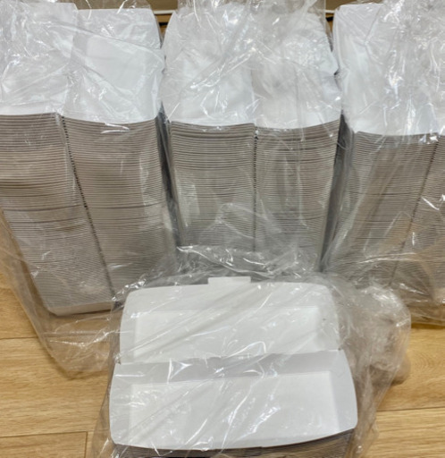 300枚　ホットドックトレー　白無地