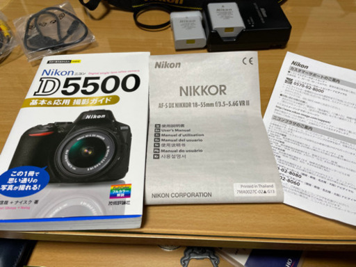 Nikon D5500ほぼ未使用