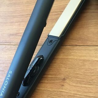[引き渡し者決定]サロニア　SL-004SG ヘアアイロン　ケース付きの画像