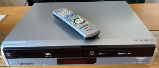 Panasonic VHS付HDD\u0026DVDレコーダー
