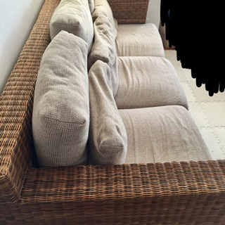 (再投稿)アジアン家具 ソファー