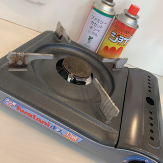 Iwatani フッ素加工 カセットコンロ