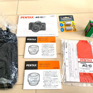 一眼レフカメラ（PENTAX MZ-10）の画像