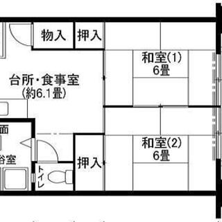 🔴【UR賃貸住宅】【2DK】礼金　更新料　保証人　仲介手数料なし　敷金分割　住之江区粉浜西 - 大阪市
