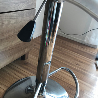 レザー　スツール　カウンターチェアの画像