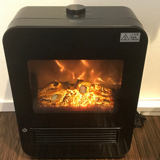 暖炉型セラミックヒーター　1200W