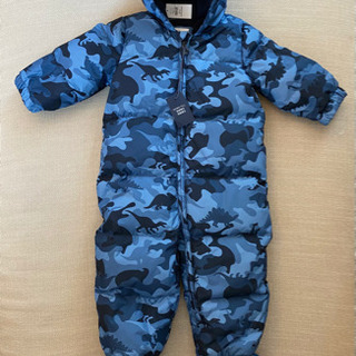 【新品】GAP ダウンパファー　スノースーツ　90cmの画像