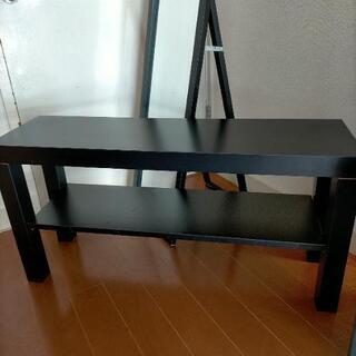 全身鏡(姿見)と ikeaテレビ台セットの画像