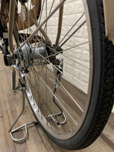 YAMAHA PAS natura 2017年モデル　12.3AH マカロンラテ　新基準　電動アシスト自転車