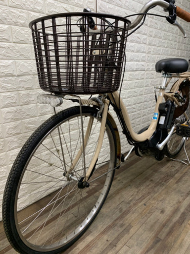 YAMAHA PAS natura 2017年モデル　12.3AH マカロンラテ　新基準　電動アシスト自転車