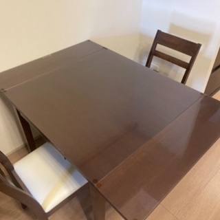 【美品】ニトリ　伸張式ダイニングテーブル