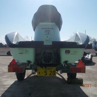 ジェットスキー　ヤマハ　XL　3人　トレーラーの画像