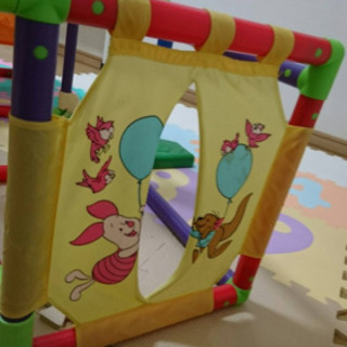 ディズニー　プーさん　ジャングルジム　滑り台の画像