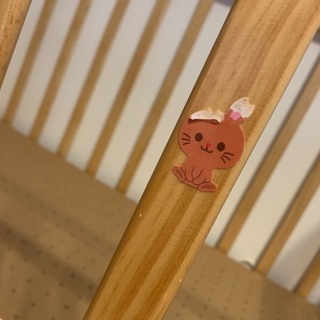 アカチャンホンポ購入カトージベビーベッドの画像