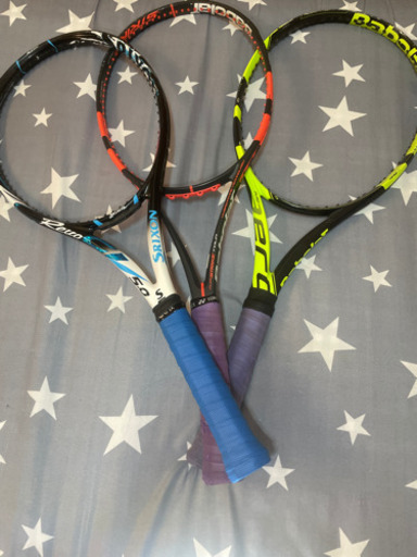 テニスラケット3本