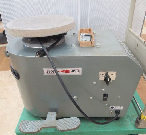 【引取限定】 値下げしました✨　シンポ　陶芸ろくろ　100V　中古品　RK-2X形　SHIMPO 【ハンズクラフト八幡西店】