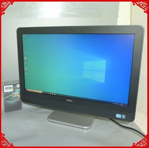 送料無料 新品SSD240GB 1台限定 中古良品 一体型PC 23インチ フルHD DELL OPTIPLEX 9010 AIO Core i7 4コア 8GB DVDRW 無線 Win10 Office