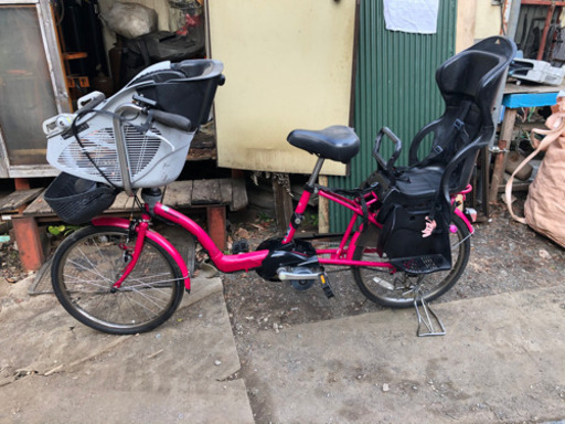 子供乗せ電動自転車、新品バッテリーNKY491B02B