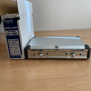 受け渡し予定者確定　ユニフレーム　ツインバーナー　US-1900の画像