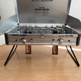 受け渡し予定者確定　ユニフレーム　ツインバーナー　US-1900の画像