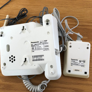 電話機　子機付き　説明書有の画像
