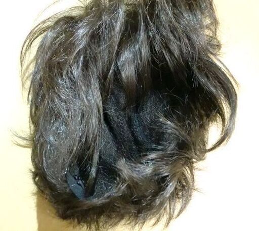 マダム ヒロコ フルウィッグ ナチュラルブラウン ノーベルショート 総手植え 人毛ミックス WIG 箱付き Madame Hiroko