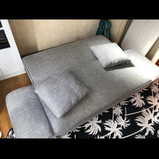 お取引き決定　LOWYAリクライニングソファー　グレーの画像