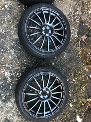 pcd100 7.5j+38 4本　アドバンRT