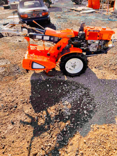 ※美品※クボタ　KRA 75　耕運機 。管理機。農用トラクター。セル付き 。ディーゼルバッテリー新品交換済み※ 引取限定