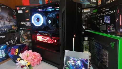 新品パーツ多★i7-8700+GTX1080 ハイエンドゲーミングPC