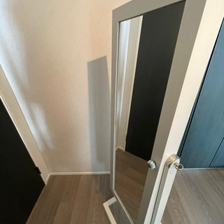 ◆お譲りの方決定しました◆収納スタンド全身ミラー　大容量の画像