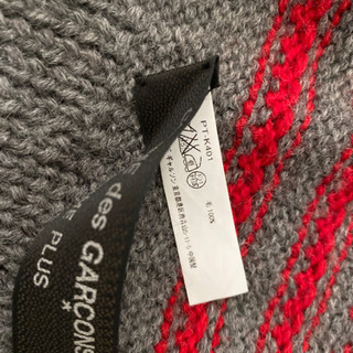comme des garçons homme plus (コムデギャルソン　オム)ウールマフラーの画像