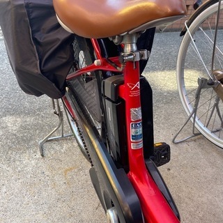 ブリヂストン電動アシスト自転車(3人乗り)　　3月末引渡希望【既に購入予定者がおられます】の画像
