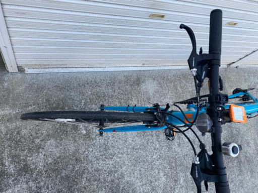 美品　27インチ　自転車　クロスバイク　ほぼ未使用