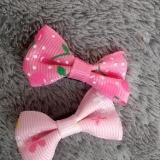 ヘア止め セット いちごの画像