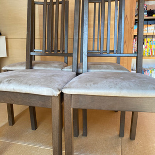 IKEA 椅子　四脚　イケア　手渡しの画像