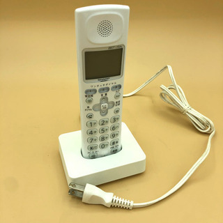 【ありがとうございました❗】シャープ デジタルコードレス電話機 パールベージュ系 子機1台付き JD-VF1CLの画像
