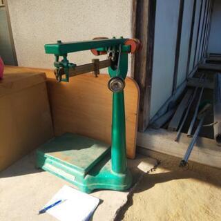 天秤測り(分銅付き) 100kg IUCHI SCALE 昭和レトロの画像