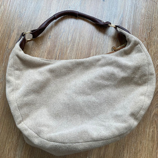 【中古】BEAMS 秋冬用ニットバッグの画像