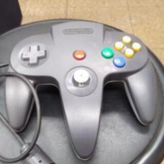 任天堂・NINTENDO64コントローラー　ブラック
