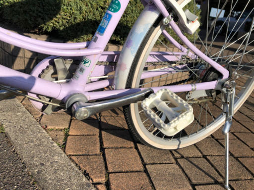 値下げしました！　美品　　ブリヂストン　自転車　24インチ　　女の子