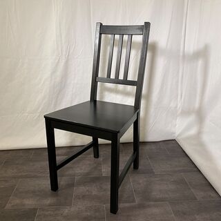IKEA イケア チェア ブラック 黒 中古品