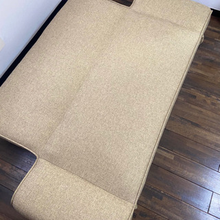 取引中　【美品】2人がけソファ　ベージュ　ソファベッドの画像